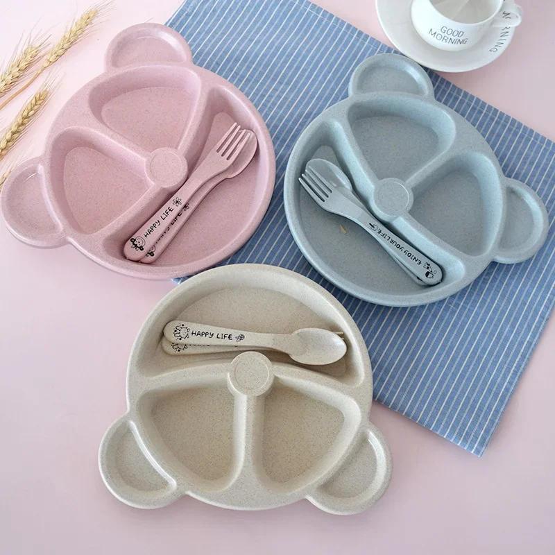 Baby Food Menu - Baby Schüssel Löffel Gabel Sets Fütterung