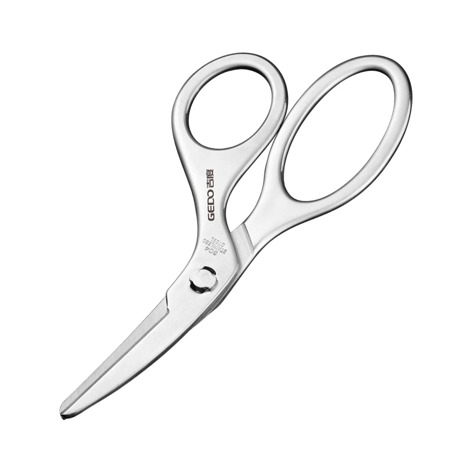 Baby Food Scissors - Zertifizierte Baby-Schneideschere aus reinem 304-Edelstahl, extra