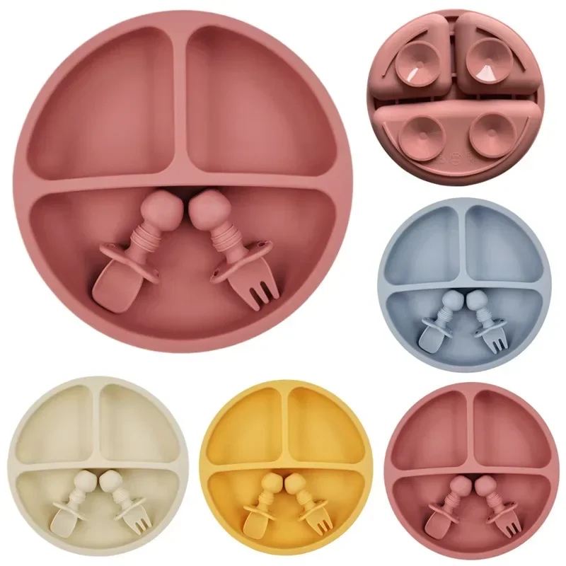 Baby Food Jars With Lids - 3Pcs Silikon Baby Fütterung Set BPA