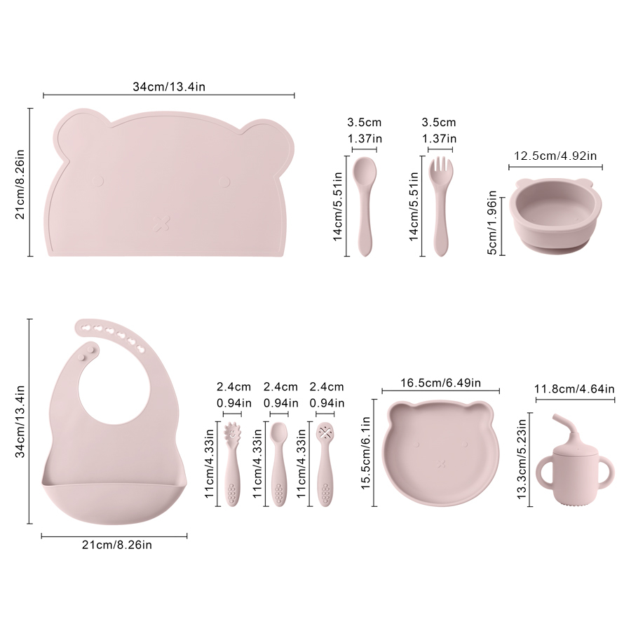 8 Stück Silikon Baby Fütterung – Baby Food Jars With Lids Bewertung und Preis