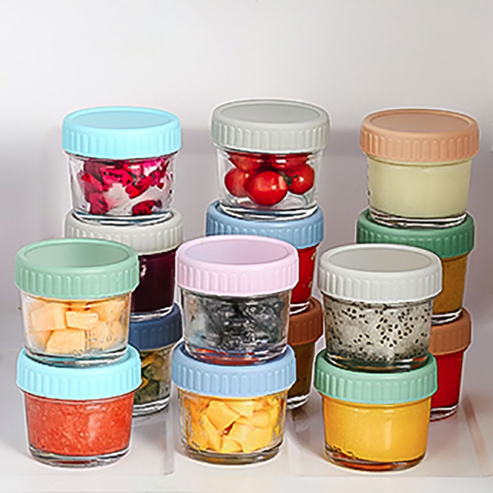 6 Stück Glas-Babynahrungsgläse – Baby Food Jars With Lids Bewertung und Preis