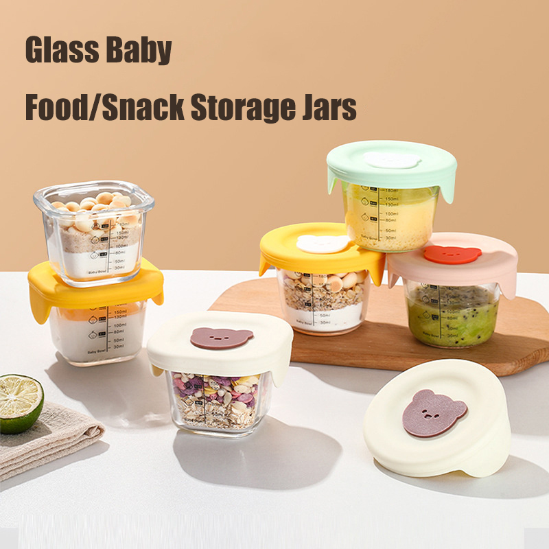 180 ml Glas-Vorratsdosen für B – Baby Food Jars With Lids Bewertung und Preis