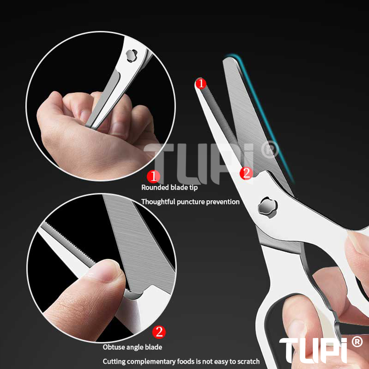 TUPI Babynahrungsschere - Lebe – Baby Food Scissors Bewertung und Preis